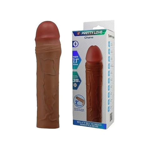 Pretty Love Chane 7.1 Inch Penis Extender Sleeve by Baile
