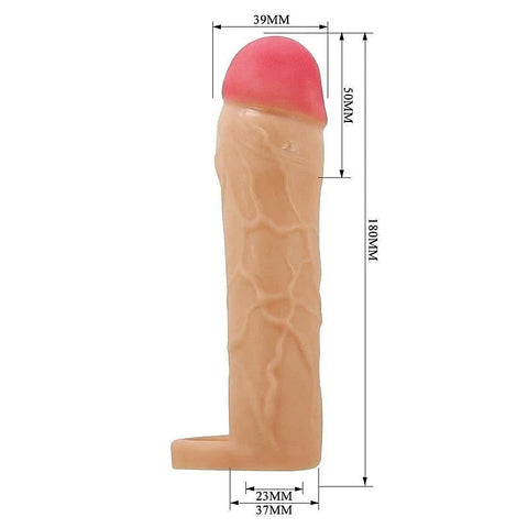 Pretty Love Hani 7.1 Inch Cock Sleeve by Baile