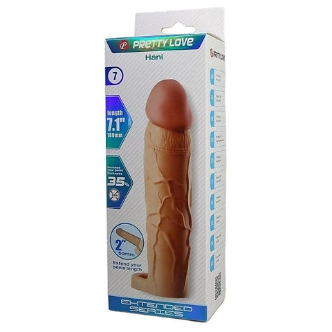 Pretty Love Hani 7.1 Inch Cock Sleeve by Baile