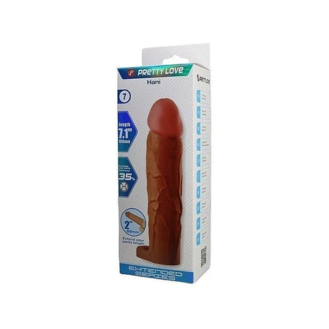 Pretty Love Hani 7.1 Inch Cock Sleeve by Baile