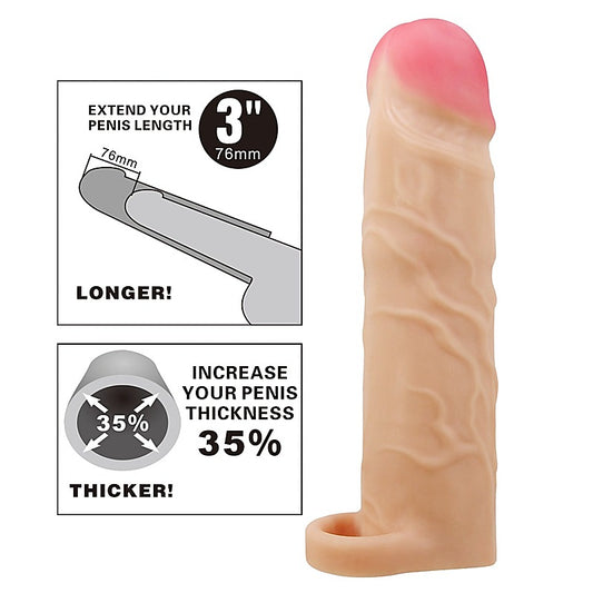 Pretty Love Gerd 7.7 Inch Male Penis Sleeve by Baile