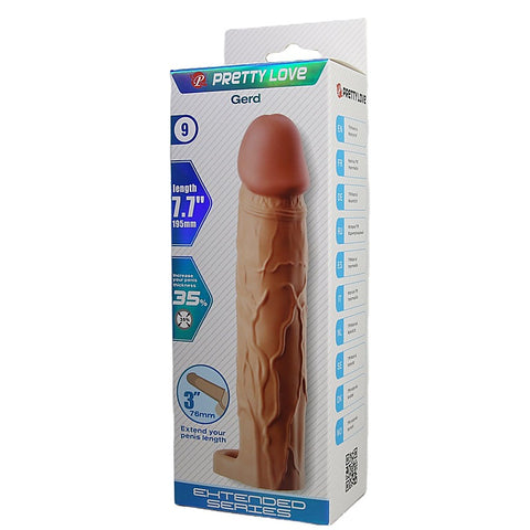 Pretty Love Gerd 7.7 Inch Male Penis Sleeve by Baile
