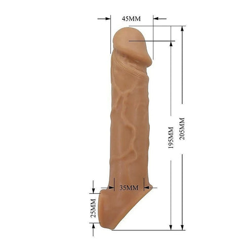 Lionel Liquid Silicone Penis Sleeve by Baile