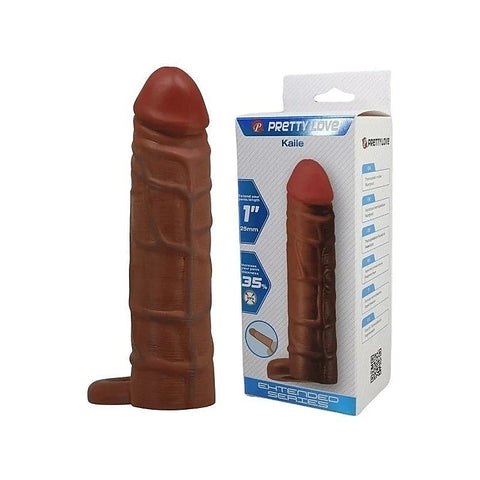 Kaile 7 Inch Penis Extensions Sleeve by Baile
