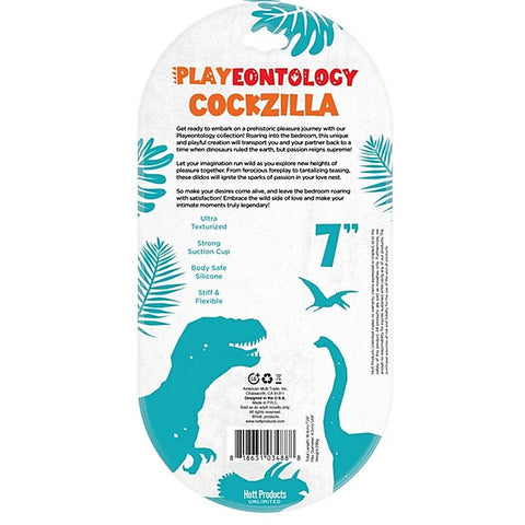 Cockzilla Dinosaur Shaped Dildo by Hott Products