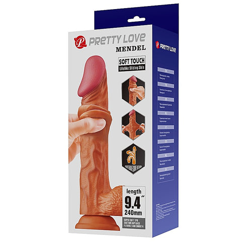Pretty Love Buraq 9.4 Inch Realistic Dong by Baile