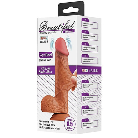 Pretty Love Bahamut 8.5 Inch Vibrating Dildo by Baile