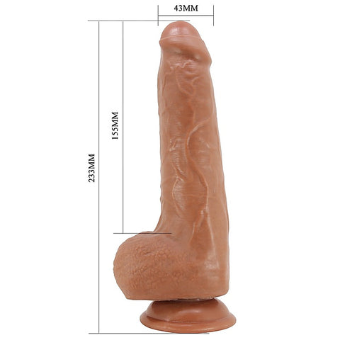 Draco 9.2 Inch Realistic Dong by Baile