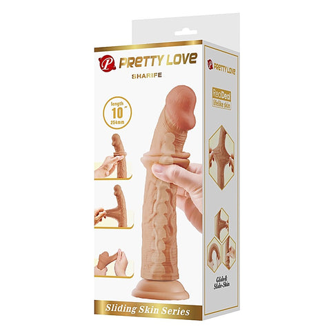 Pretty Love Sharife 10 Inch Super Realistic Dong by Baile