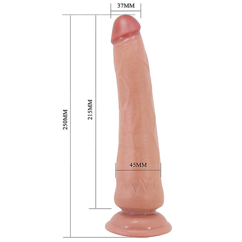 Pretty Love Tiemeyer 9.8 Inch Sliding Skin Realistic Dildo