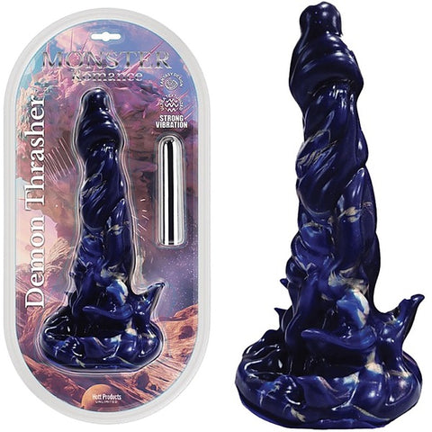 Demon Thrasher Vibrating Dildo by Hott Products
