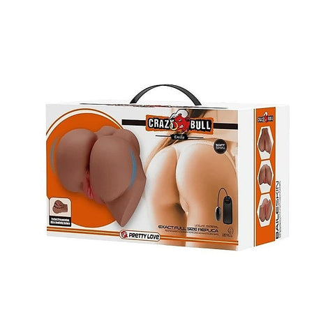 Crazy Bull Emilia Vibrating Male Masturbator by Baile