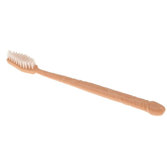 Toothbrush With Pecker Shaped Handle by Hott Products