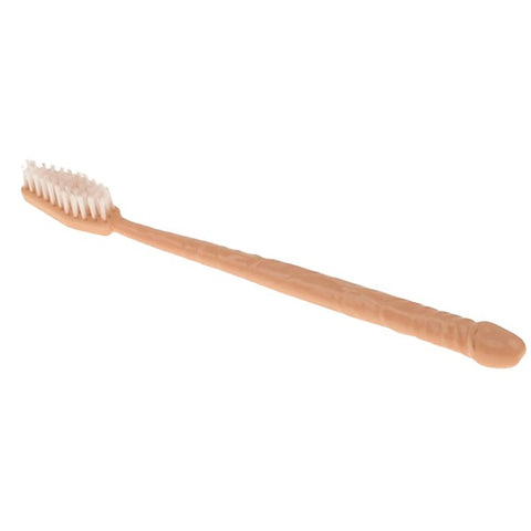 Toothbrush With Pecker Shaped Handle by Hott Products