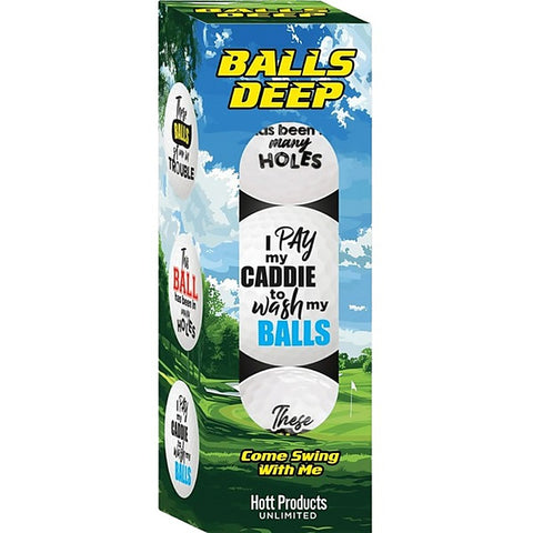 Balls Deep Novelty Golf Balls by Hott Products