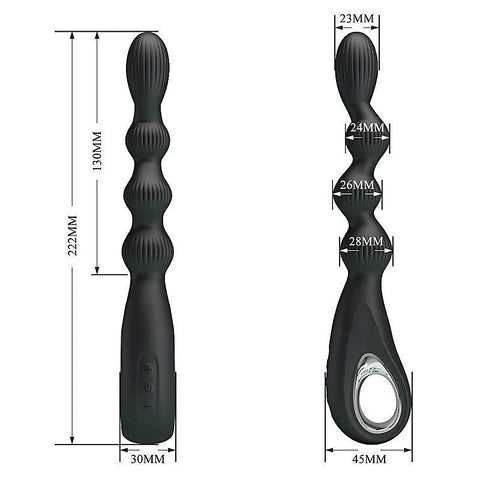 Pretty Love Federer Rechargeable Anal Vibrator by Baile