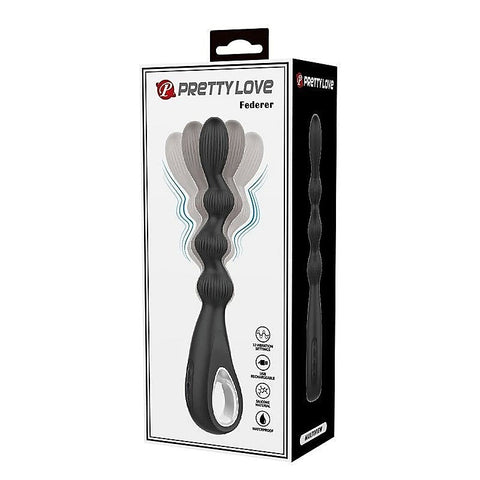 Pretty Love Federer Rechargeable Anal Vibrator by Baile