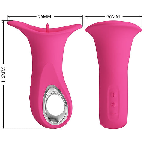 Pretty Love Clyde Oral Sex Clitoral Massager by Baile