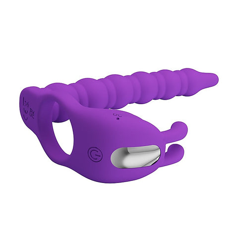 Blackney Rechargeable 7 Functions Cock Ring by Baile
