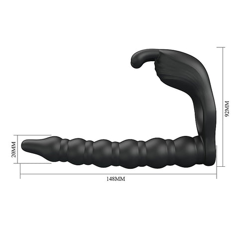 Blackney Rechargeable 7 Functions Cock Ring by Baile