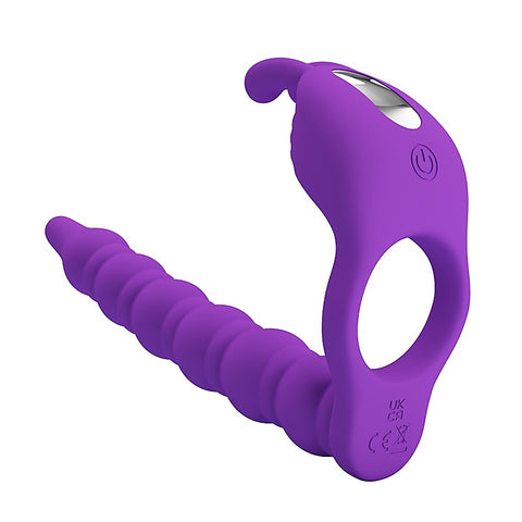 Blackney Rechargeable 7 Functions Cock Ring by Baile