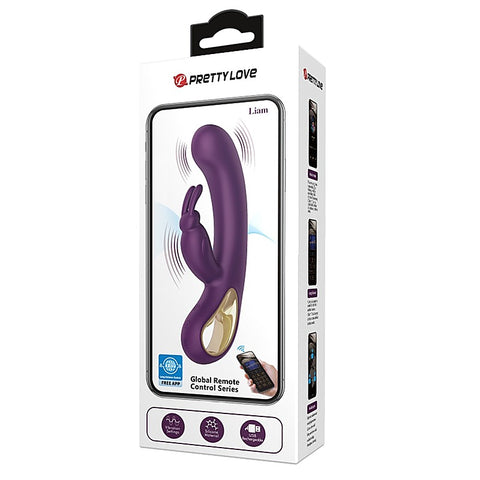 Pretty Love Liam App Control Rabbit Vibrator by Baile