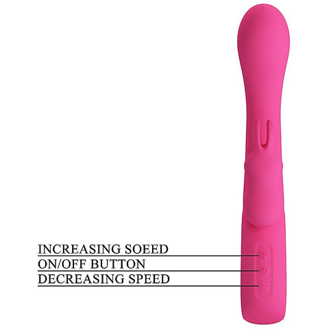 Pretty Love Novak 12 Functions Rabbit Vibrator by Baile