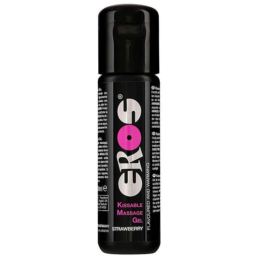 EROS Kissable Massage Gel Strawberry by Megasol