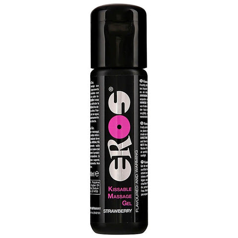 EROS Kissable Massage Gel Strawberry by Megasol