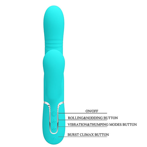 Mariana 4 in 1 Multi Function Rabbit Vibrator by Baile