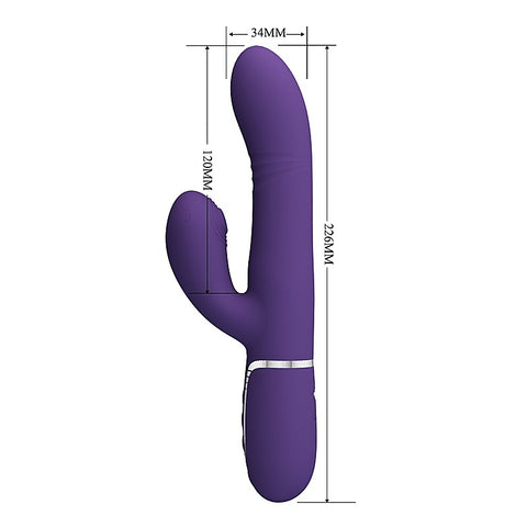 Mariana 4 in 1 Multi Function Rabbit Vibrator by Baile