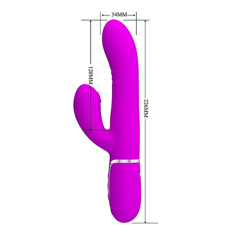 Mariana 4 in 1 Multi Function Rabbit Vibrator by Baile