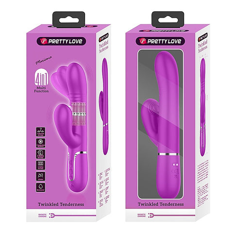 Mariana 4 in 1 Multi Function Rabbit Vibrator by Baile
