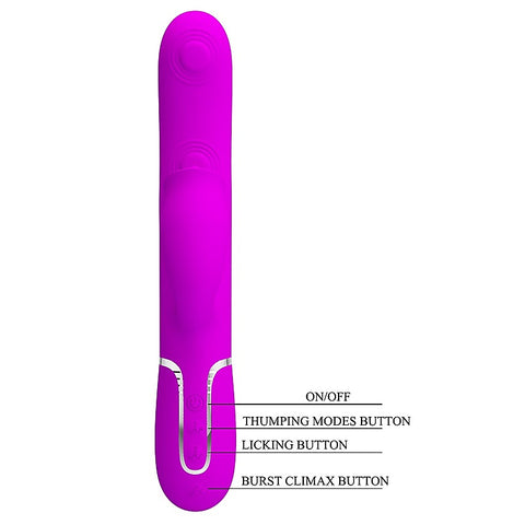 Pretty Love Gigi 3 in 1 Multi Function Rabbit Massager