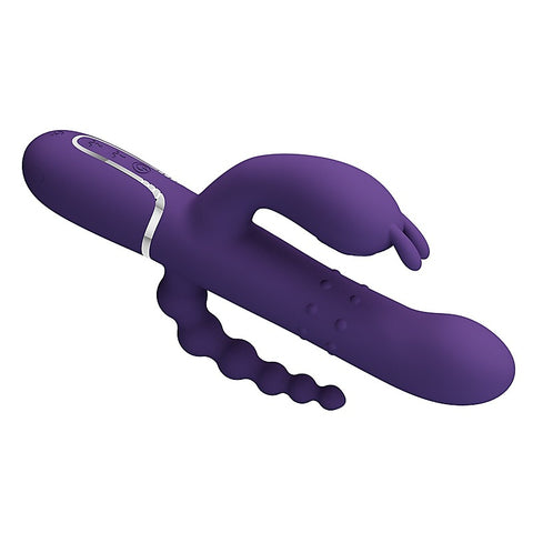 Pretty Love Cammy 4 in 1 Triple Rabbit Vibrator by Baile