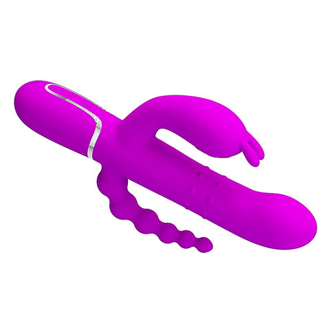 Pretty Love Cammy 4 in 1 Triple Rabbit Vibrator by Baile