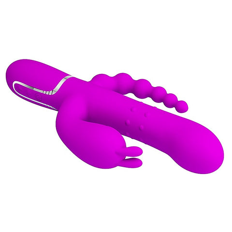 Pretty Love Cammy 4 in 1 Triple Rabbit Vibrator by Baile