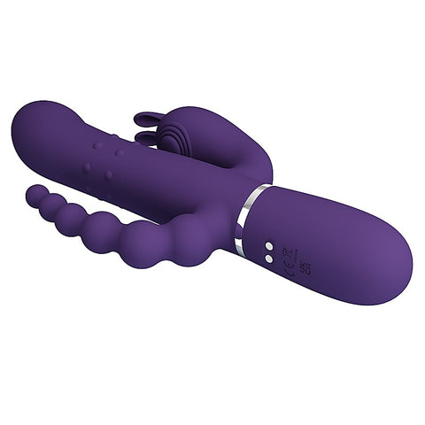 Pretty Love Cammy 4 in 1 Triple Rabbit Vibrator by Baile