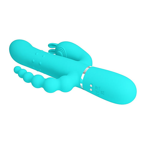Pretty Love Cammy 4 in 1 Triple Rabbit Vibrator by Baile