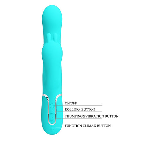 Pretty Love Cammy 4 in 1 Triple Rabbit Vibrator by Baile