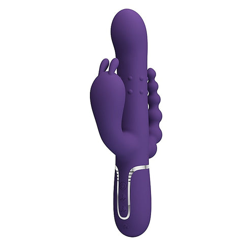 Pretty Love Cammy 4 in 1 Triple Rabbit Vibrator by Baile