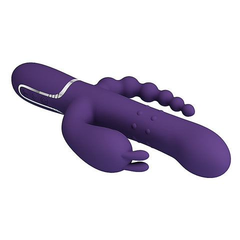 Pretty Love Cammy 4 in 1 Triple Rabbit Vibrator by Baile