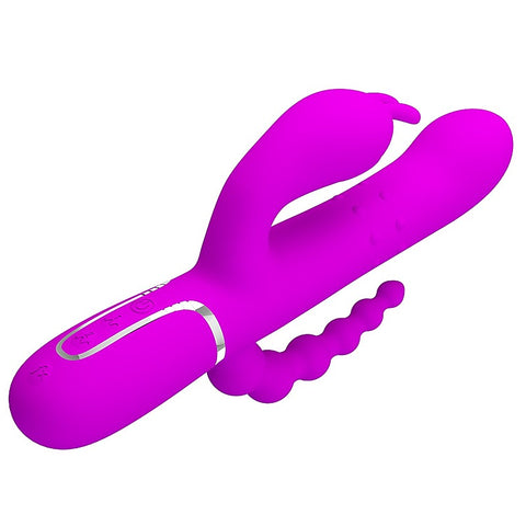 Pretty Love Cammy 4 in 1 Triple Rabbit Vibrator by Baile