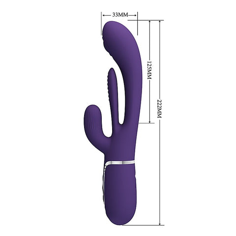 Pretty Love Shania 4 in 1 Rabbit Vibrator by Baile