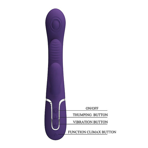 Pretty Love Shania 4 in 1 Rabbit Vibrator by Baile
