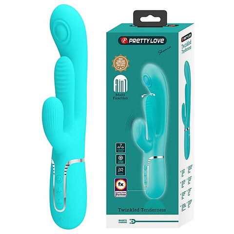 Pretty Love Shania 4 in 1 Rabbit Vibrator by Baile