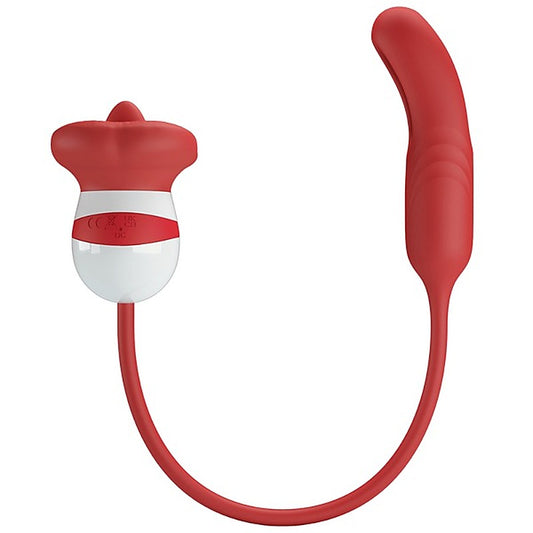 Pretty Love Alyss Hot Lips Clitoral Vibrator by Baile