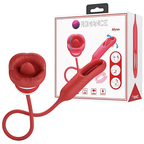 Pretty Love Alyss Hot Lips Clitoral Vibrator by Baile