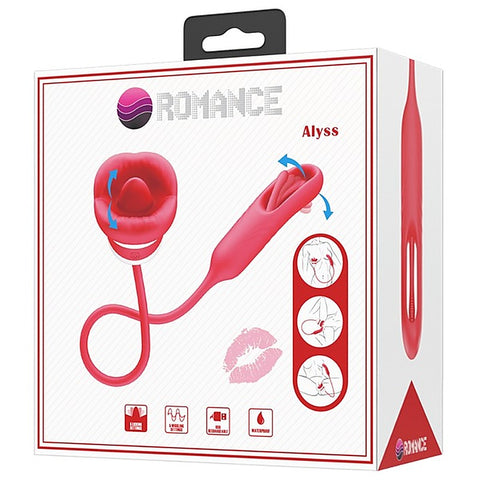Pretty Love Alyss Hot Lips Clitoral Vibrator by Baile