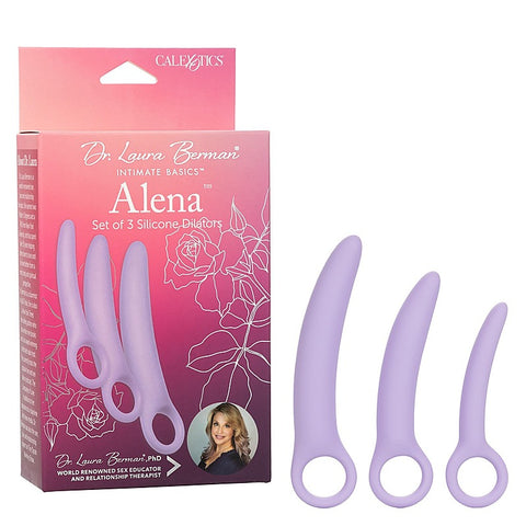 Alena Set of 3 Silicone Dilators by California Exotics